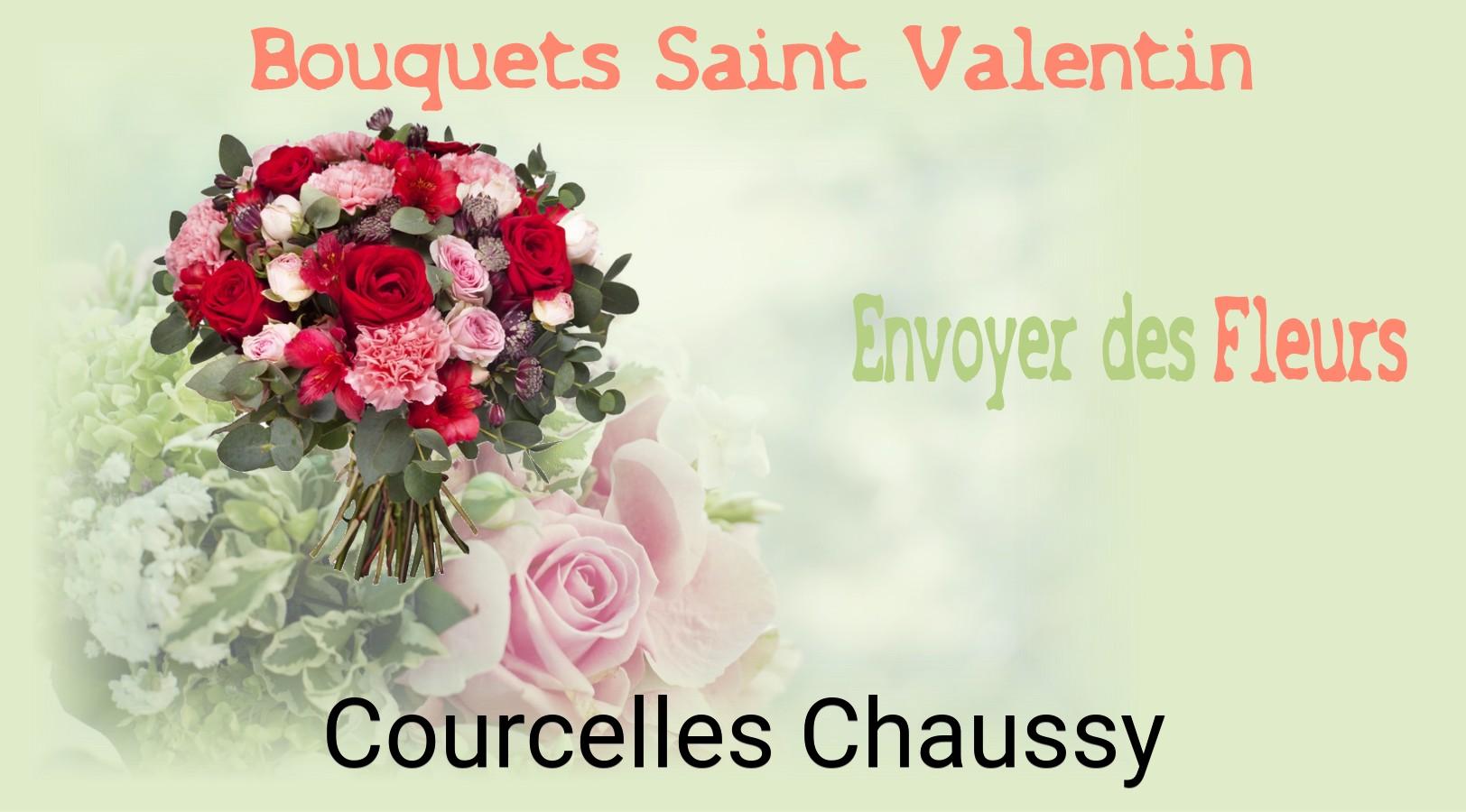 Roses de Saint-Valentin livrées à Courcelles-Chaussy
